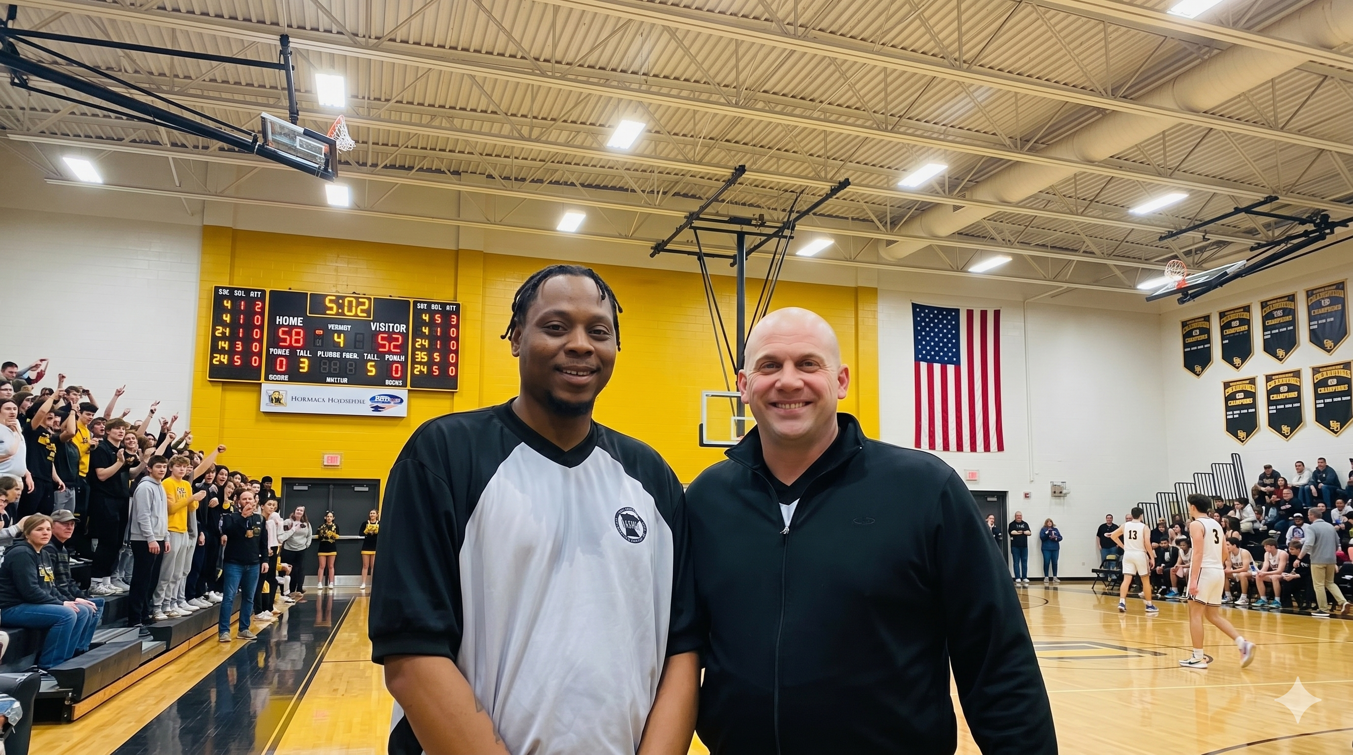 Mentor and mentee working together